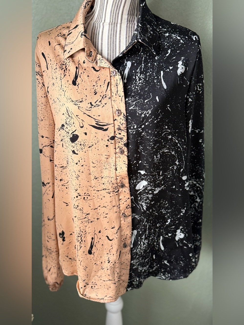 Splatter Blouse